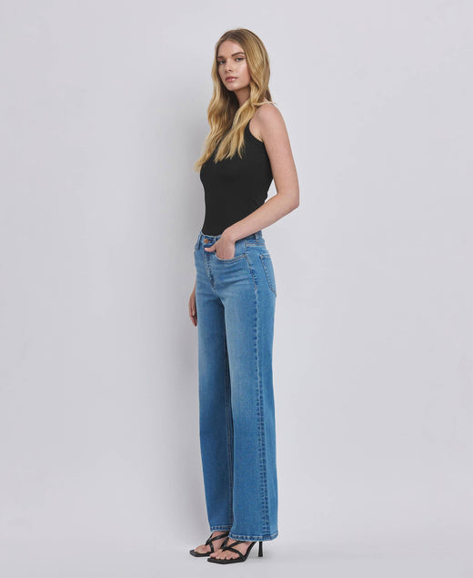 Refinery HR Wide Leg Jeans