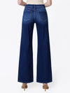 High Rise  Dark Wide Leg JeansI