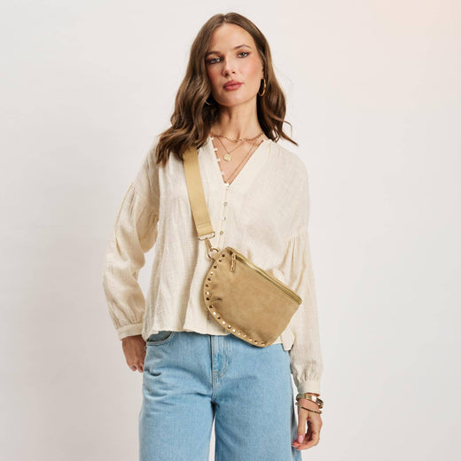 Gizelle-Suede Belt Bag