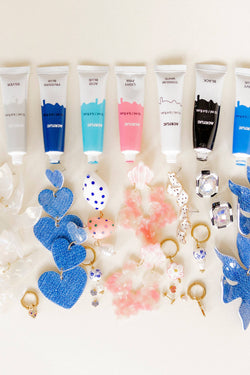 Linny Co Flora Statement Earrings