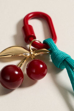 Cherry Enamel Keychain/Bag Charm