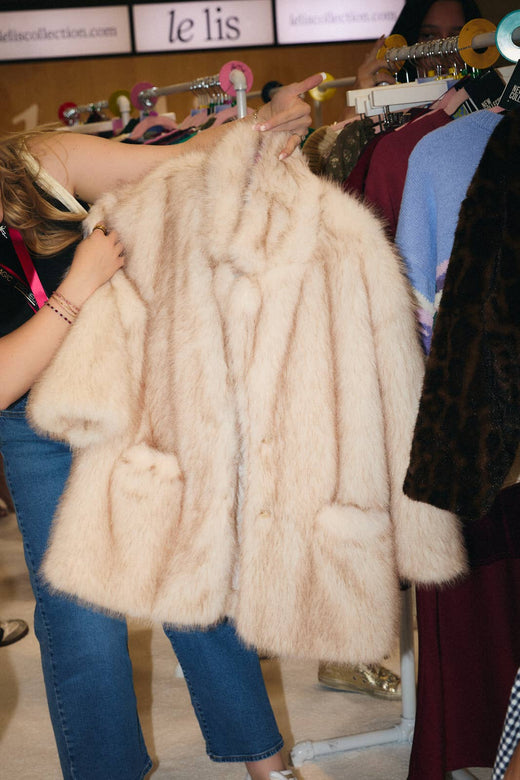 Oversized Faux Fur Coat