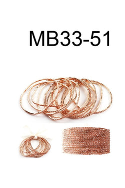 Crystal Rhinestone Stretch Bracelet Set