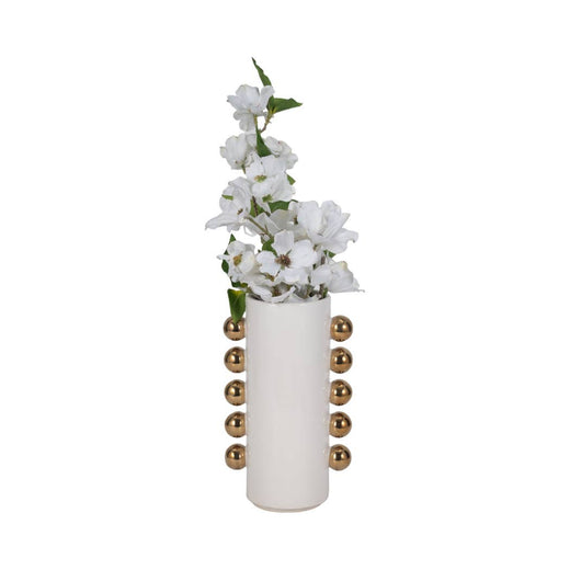 Cylinder Vase with Side Knobs