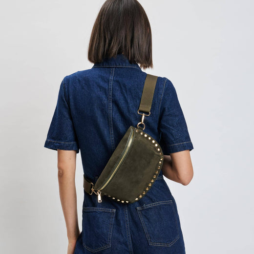 Gizelle-Suede Belt Bag