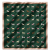 Equestrian Print Satin Scarf