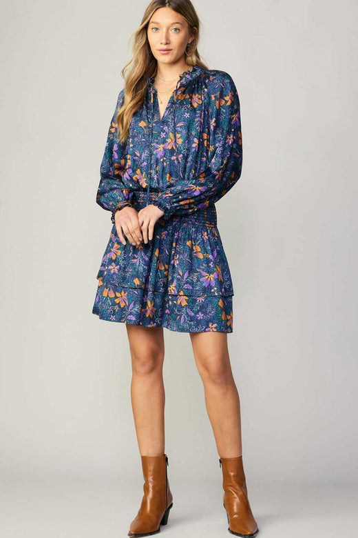 Long Sleeve Floral Dress