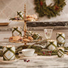 Frasier Fir Frosted Plaid Medium Poured Candle