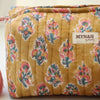 Mynah Quilted Travel/Cosmetic Bag