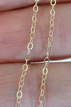 14K GF Cable Necklace 16'