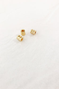 Drum Tube Spacer Beads