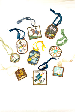 Art Locket Ornaments