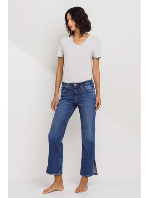 Mid Rise Straight Dark Vintage Jean