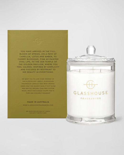 2.1 oz. Kyoto In Bloom, Glasshouse Candle