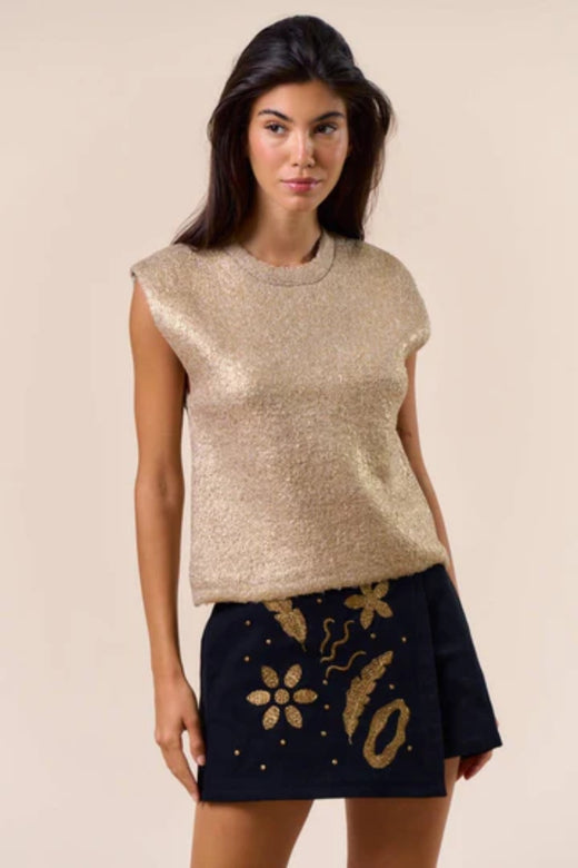 Effortless Knit Sleeveless Sweater