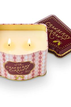 Cranberry Current Printed Tin