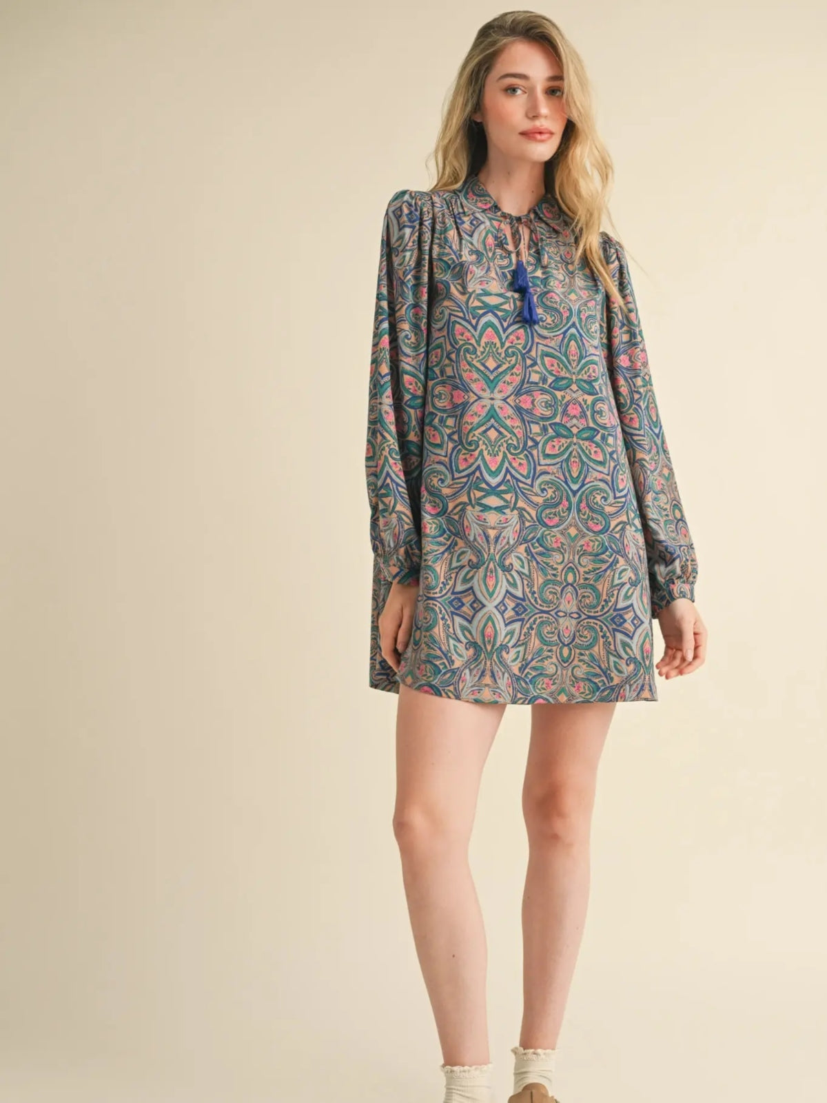 Ellen Mini Shirt Dress