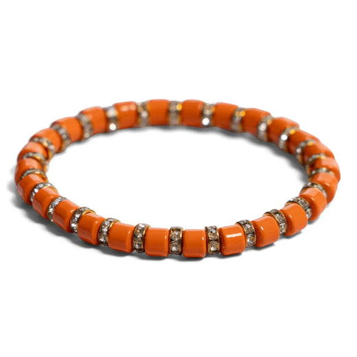Dream in Color Enamel & Rhinestone Bracelet