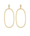 Oval Dangle Earring