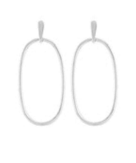 Oval Dangle Earring