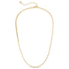 Rectangular Chain Necklace