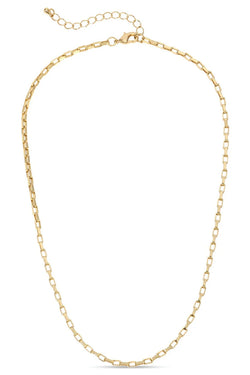 Rectangular Chain Necklace