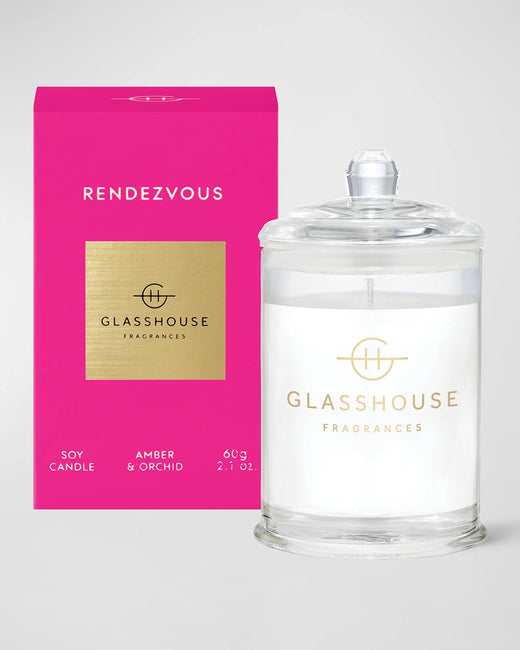 2.1 oz. Rendezvous, Glasshouse Candle