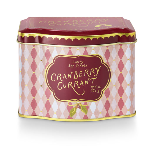 Cranberry Current Printed Tin