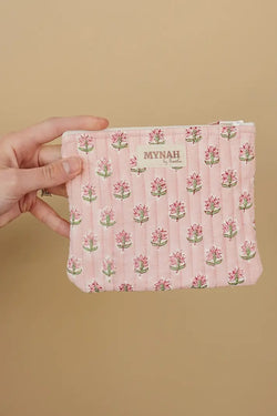 Mynah Quilted Coin/Accessory Pouch