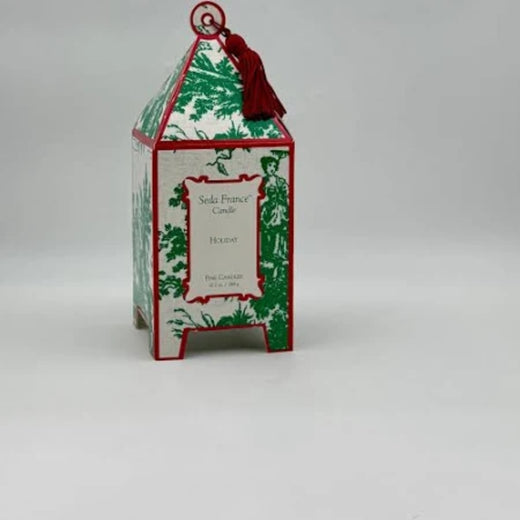 Holiday Mini Pagoda Candle