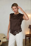 Mixed Lace Blouse
