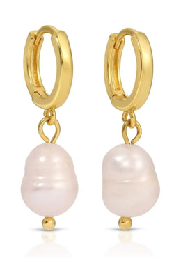 Pearl Huggies Gold