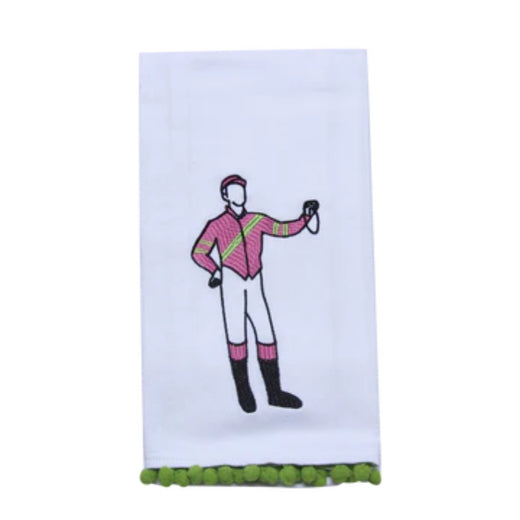Standing Jockey Tea Towel