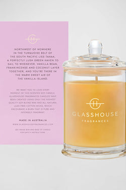 2.1 oz. A Tahaa Affair, Glasshouse Candle