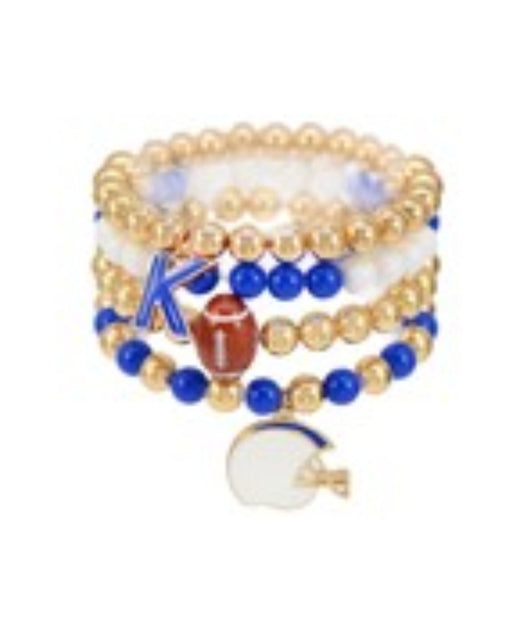 Game Day UK Football Charm Bracelet