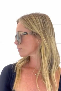 Bailey Oversized Tortoise Polarized Sunglasses