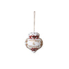 Hand-Painted Paper Mache Finial Ornament