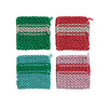 Cotton Crocheted Pot Holder with Stripe