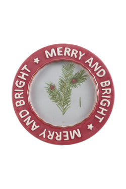 Merry & Bright Hand-Painted Frame
