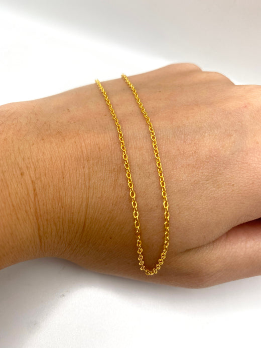 24k Gold Plated Base Chain (4 Lengths)
