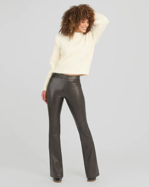 Spanx, Leather-Like Flare Pant