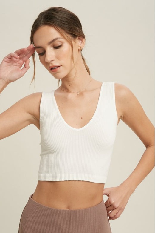 Ribbed Seamless Brami - The Itsy Bitsy Boutique