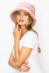 Pink Sherpa Buck Hat