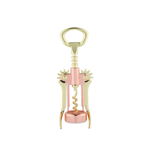 Copper and Gold Winged Corkscrew Bottle Opener