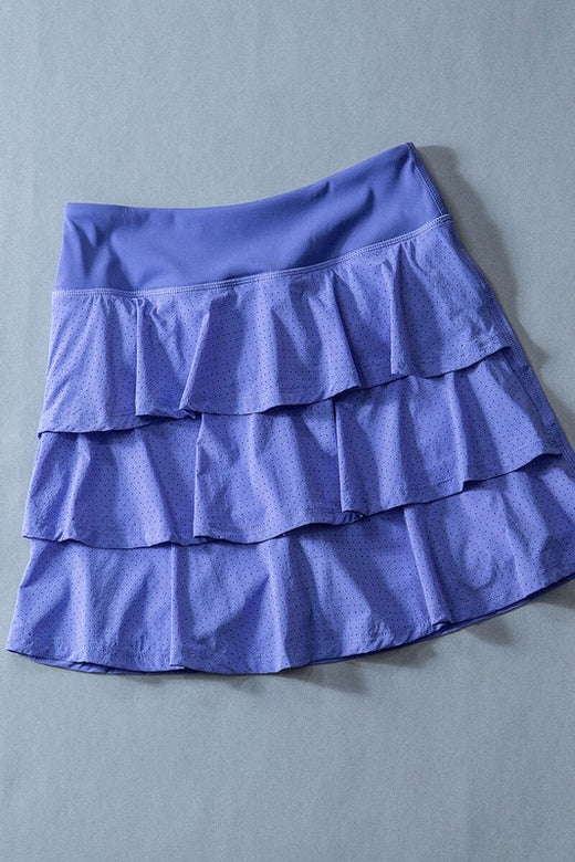 Athletic Tiered Ruffle Tennis Skirt