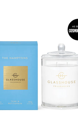 13.4 oz, The Hamptons Glasshouse Candle