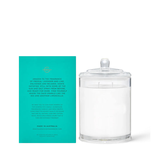 13.4 oz, Lost in Amalfi Glasshouse Candle