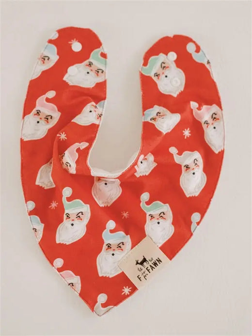 Santa Bandana Bib