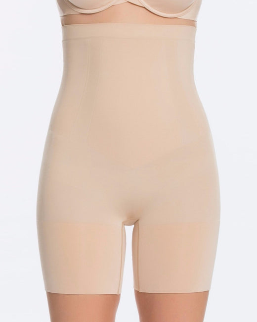 SPANX Shapewear for Women Lightweight Layer High-Waisted Mid-Thigh Shaping  Short