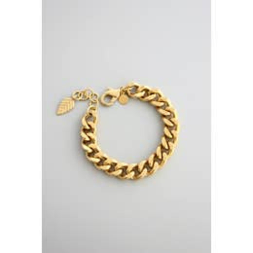 David Aubrey DORB03 Gold Chain Bracelet